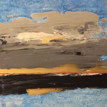 Картина под названием "Black sea" - Eduard Fokin, Подлинное произведение искусства, Акрил Установлен на Деревянная рама для…