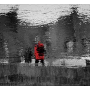 Fotografie mit dem Titel "reflet -bassin du v…" von Fop, Original-Kunstwerk