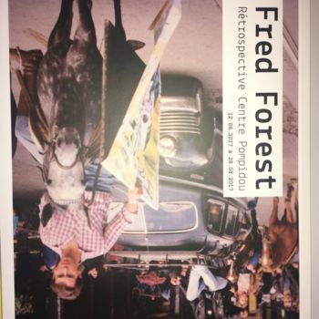 Incisioni, stampe intitolato "Fred Forest - Catal…" da Fred Forest, Opera d'arte originale, Stampa digitale