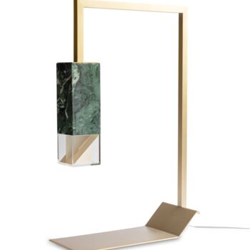 "Lamp/Two GREEN - Ta…" başlıklı Design Formaminima tarafından, Orijinal sanat, Armatür