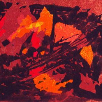 Arte digital titulada "Magma" por Michel Maréchal, Obra de arte original