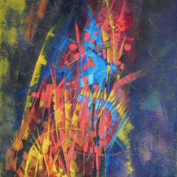Peinture intitulée "Abstract' Art" par Michel Maréchal, Œuvre d'art originale