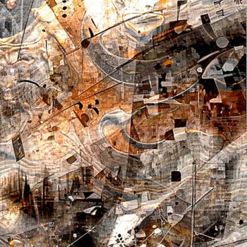 Цифровое искусство под названием "EXPLOSION" - Fortunato Garcia, Подлинное произведение искусства, Цифровая живопись