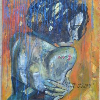 Peinture intitulée "LISA" par Vareille Sorbac, Œuvre d'art originale, Huile