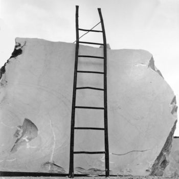 Fotografie mit dem Titel "Ladder to the sky" von Bernhard Lüttmer, Original-Kunstwerk
