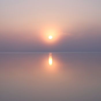 Фотография под названием "Sunrise over the sl…" - Blik, Подлинное произведение искусства