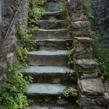 Fotografie getiteld "The stairs" door Robert Agoston, Origineel Kunstwerk, Digitale fotografie