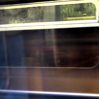 Фотография под названием "Croisement de train…" - Florence Pouget-Landrieu, Подлинное произведение искусства