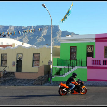 Photography titled "Bo-Kaap Cape Town 2…" by Florence Pouget-Landrieu, Original Artwork