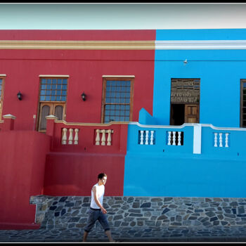 Photographie intitulée "Bo-Kaap Cape Town 3…" par Florence Pouget-Landrieu, Œuvre d'art originale