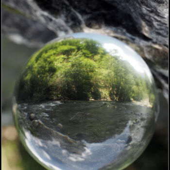 Fotografia intitolato "Boule2.jpg" da Florence Pouget-Landrieu, Opera d'arte originale