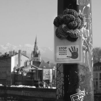 摄影 标题为“Stop Violence” 由Florence Pouget-Landrieu, 原创艺术品, 数码摄影