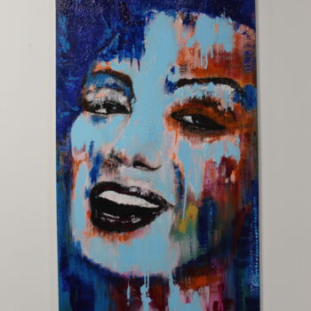 Peinture intitulée "Marilyn selon F" par Frago, Œuvre d'art originale, Acrylique