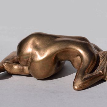 Sculpture intitulée "Ariane" par André Réus, Œuvre d'art originale, Bronze