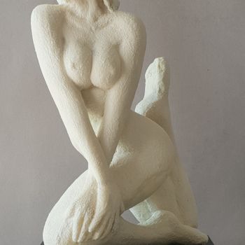 Sculpture titled "TAHITI" by André Réus, Original Artwork, Resin