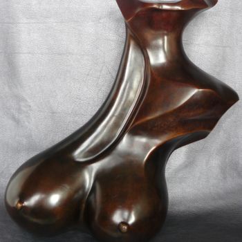 Escultura intitulada "abondance-bronze-2.…" por Franceleine Debellefontaine, Obras de arte originais