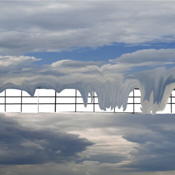 Arte digitale intitolato "Up in the clouds" da Francesca Manca, Opera d'arte originale, Fotografia digitale