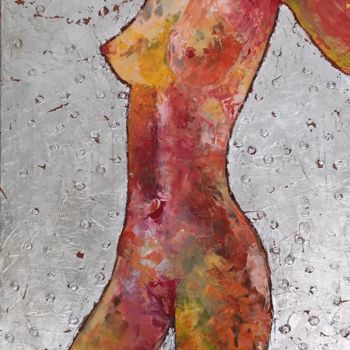 Картина под названием "Le reveil de Venus" - Francesca Moglia, Подлинное произведение искусства, Акрил