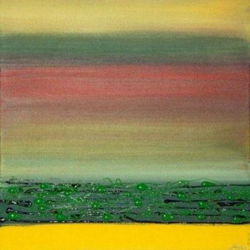 Pittura intitolato "Landscape #2" da Francesca Nobile, Opera d'arte originale, Olio