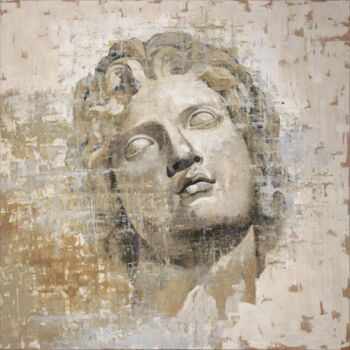 Картина под названием "Hellenica 07" - Francesco Farolfi, Подлинное произведение искусства, Пигменты