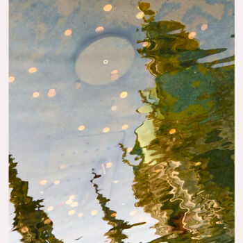 Fotografie getiteld "Disegno in acqua" door Francesco Fontana, Origineel Kunstwerk, Digitale fotografie Gemonteerd op Frame…