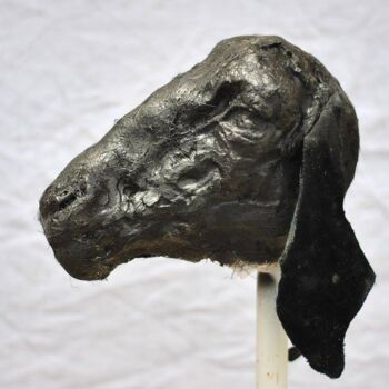 Sculpture titled "black sheep" by Francesco Lorusso, Original Artwork, Other