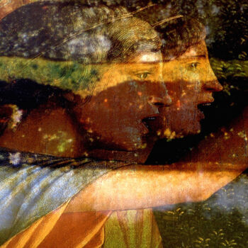 Arte digitale intitolato "SORPRESA" da Francesco Vianello, Opera d'arte originale, Collage digitale