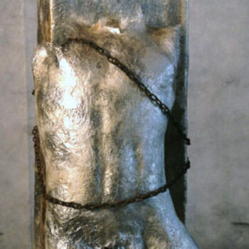 Скульптура под названием "catene" - Francesco Mestria, Подлинное произведение искусства