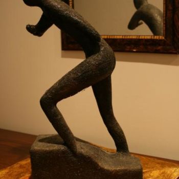 Rzeźba zatytułowany „tufo 4” autorstwa Francesco Mestria, Oryginalna praca, Kamień
