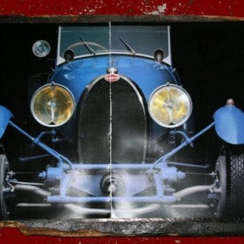 Sculptuur getiteld "bugatti 2" door Francesco Mestria, Origineel Kunstwerk