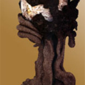 Sculpture titled "Arbre de vie" by Francine Dubois, Original Artwork