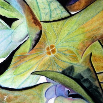 Painting titled "Tropico.jpg" by Francine Quié, Original Artwork, Other