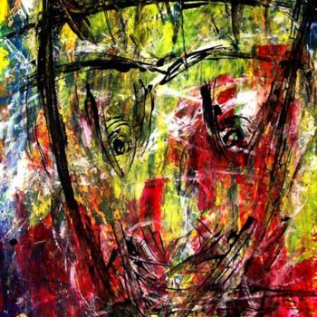 Pintura intitulada "LE PRINCE SANS ROYA…" por Francine Barbaray, Obras de arte originais, Óleo