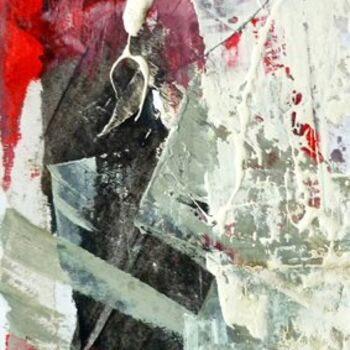 Painting titled "ENTRE SPLEEN ET VOL…" by Francine Barbaray, Original Artwork, Oil