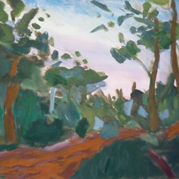 Peinture intitulée "Forêt" par Francine Rosenwald : Parcours Artistique, Œuvre d'art originale