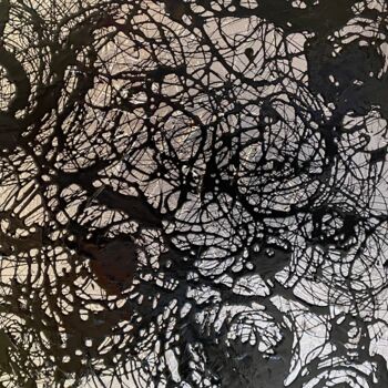 Картина под названием "Vers où" - Francis Cloris, Подлинное произведение искусства, лак