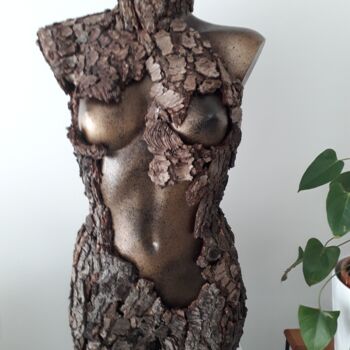 Sculpture titled "VENUS" by Francis G, Original Artwork, Wood