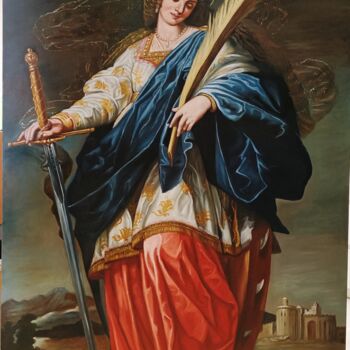 绘画 标题为“santa catalina” 由Francisco F, 原创艺术品, 油