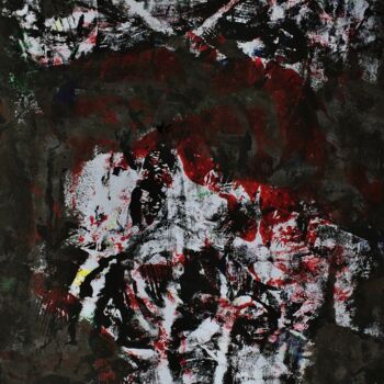Peinture intitulée "série noir 2" par Francisco Mendes, Œuvre d'art originale, Huile