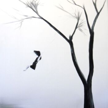 Peinture intitulée "la balançoire" par Francisco Mendes, Œuvre d'art originale