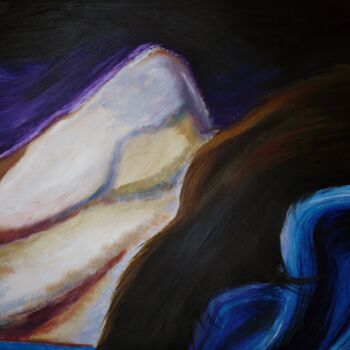 Pintura titulada "sommeille" por Francisco Mendes, Obra de arte original