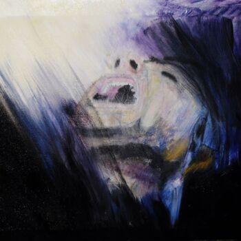 Pittura intitolato "Último grito" da Francisco Mendes, Opera d'arte originale