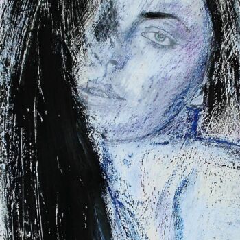 Картина под названием "l'oublie" - Francisco Mendes, Подлинное произведение искусства, Масло