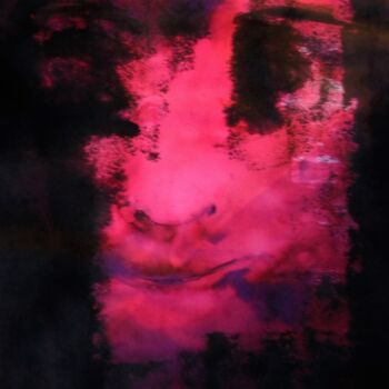 Peinture intitulée "au crépuscule" par Francisco Mendes, Œuvre d'art originale, Encre