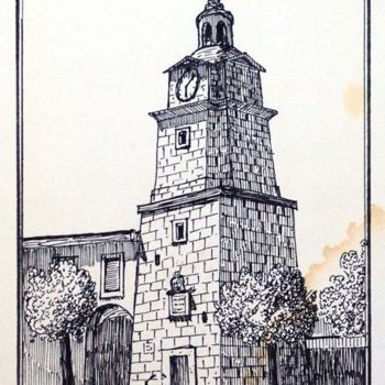 제목이 "Torre del Reloj (Hu…"인 그림 Francisco Guerra로, 원작, 다른