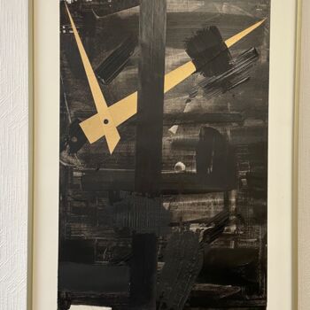 Peinture intitulée "« It’s time «" par Franck.A, Œuvre d'art originale, Acrylique