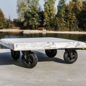 设计 标题为“table basse” 由Franck Duperray, 原创艺术品, 家具