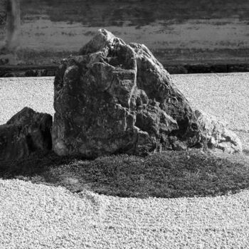 Fotografia intitolato "Japon jardin zen" da Franck Sanz, Opera d'arte originale, Fotografia non manipolata