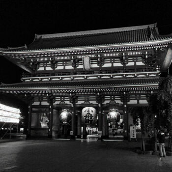 Fotografie getiteld "Temple Senso-ji Asa…" door Franck Sanz, Origineel Kunstwerk, Digitale fotografie