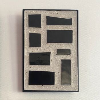 Скульптура под названием "Béton 30x20 1" - Franck Scala, Подлинное произведение искусства, бетон